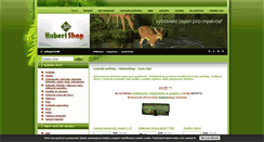 Desktop Screenshot of hubertshop.cz